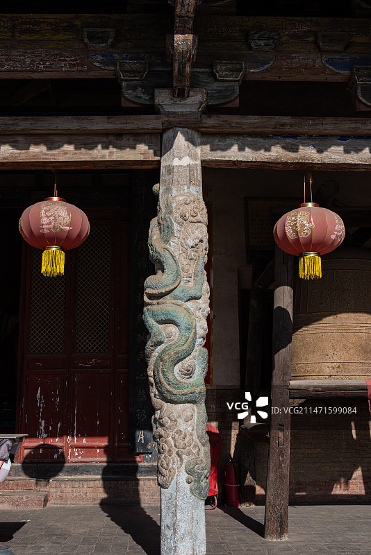 山西运城万荣稷王庙图片素材