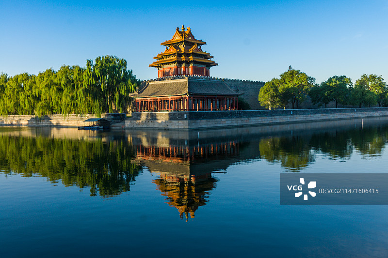 北京故宫角楼图片素材