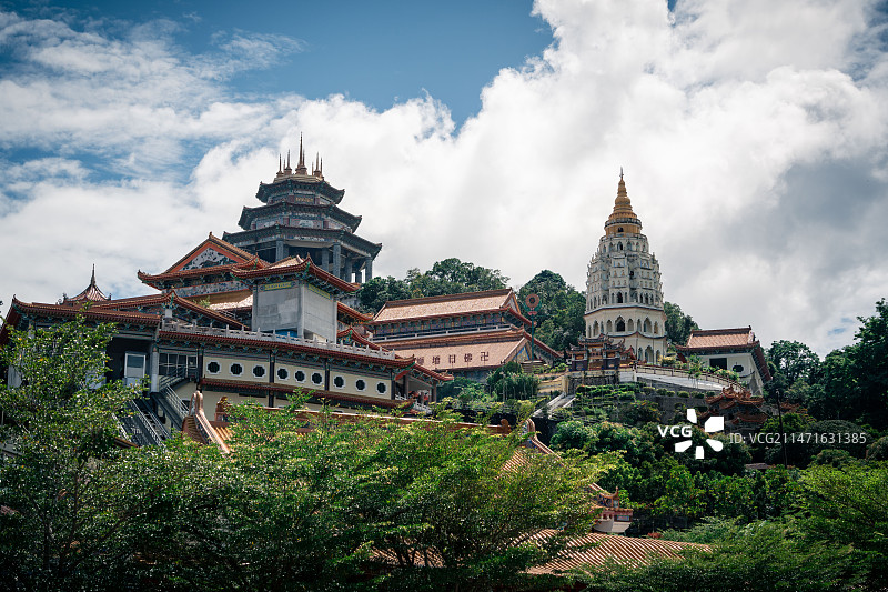 马来西亚槟城极乐寺旅游景点图片素材