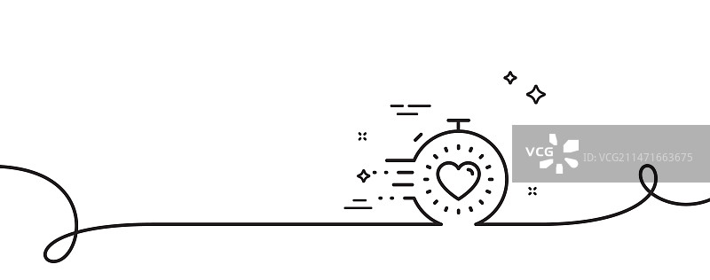 计时器线性图标时间管理秒表图片素材