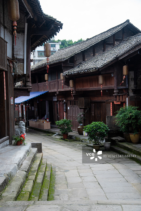 四川巴中恩阳古镇图片素材