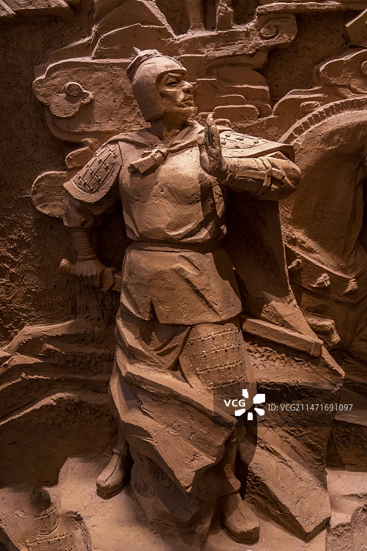 新疆维吾尔自治区乌鲁木齐博物馆“乌鲁木齐历史文化陈列”：班超经营西域图片素材