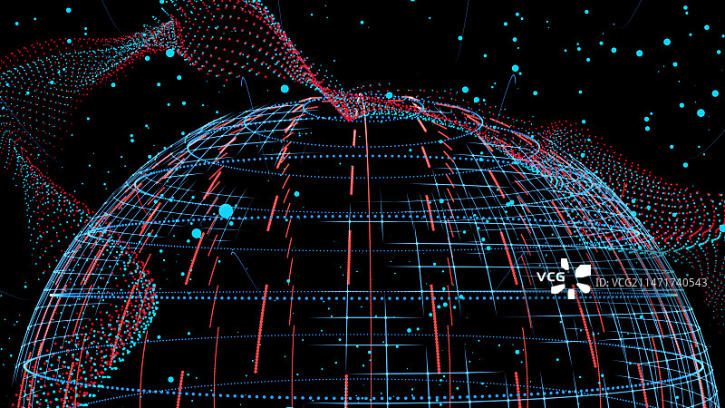科技地球大数据传输网络科技图片素材