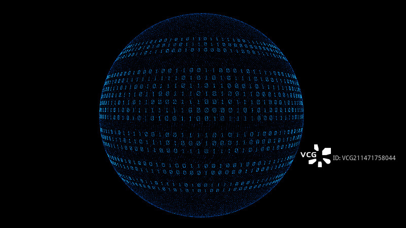 未来地球科技与大数据网络传输图片素材