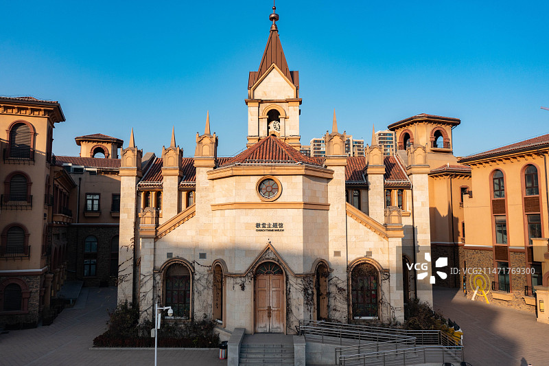 西安世园罗曼小镇图片素材