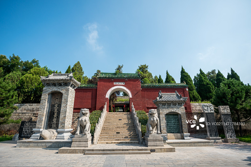 河南省安阳市汤阴羑里城周文王演易坊图片素材