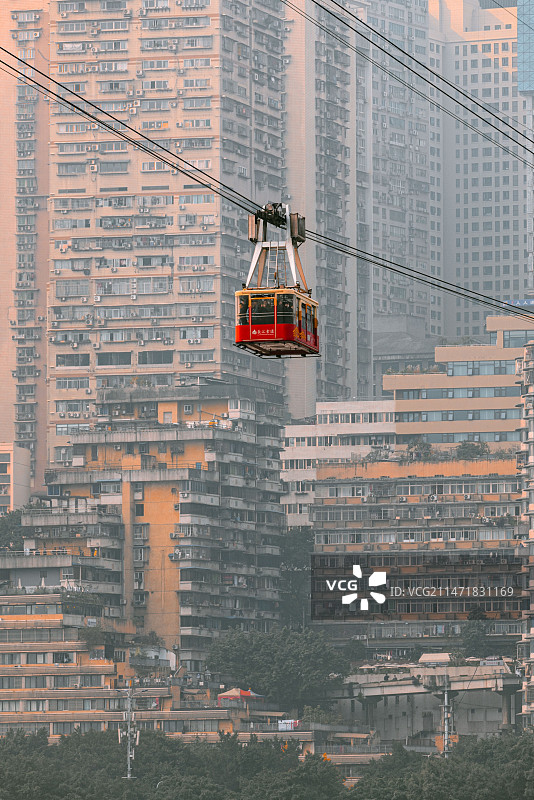重庆长江索道图片素材