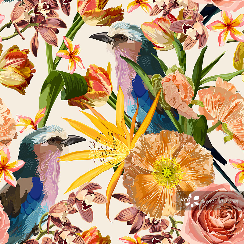 植物花卉图案图片素材