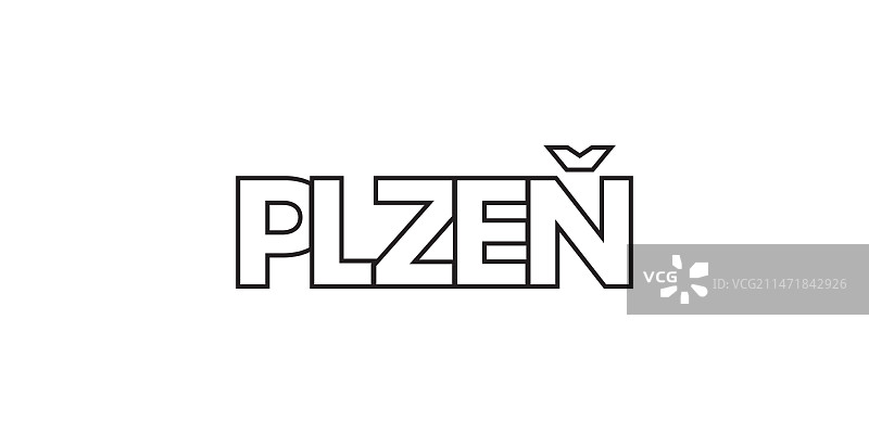 捷克比尔森市徽设计图片素材