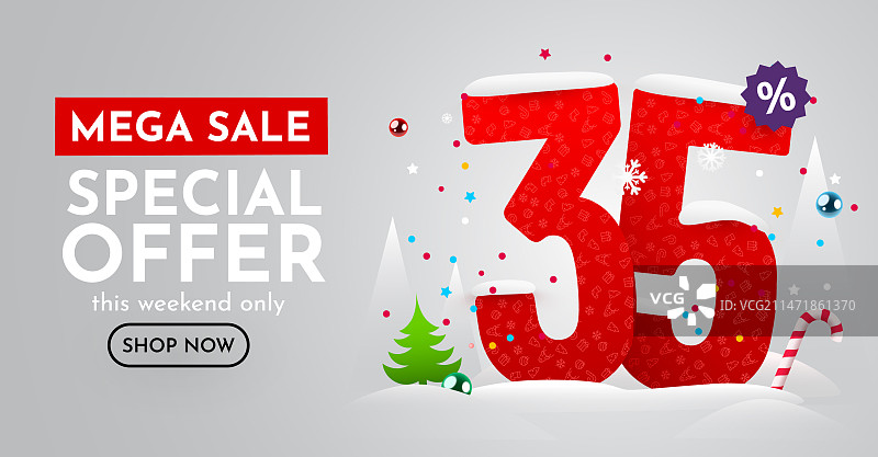 35%折扣创意设计图片素材