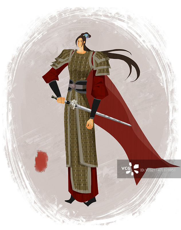 水浒传-地慧星·一丈青·扈三娘图片素材