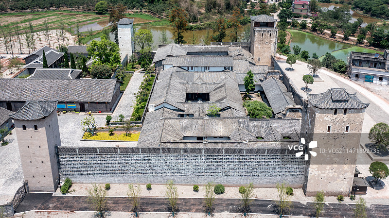 四川泸县屈氏庄园图片素材