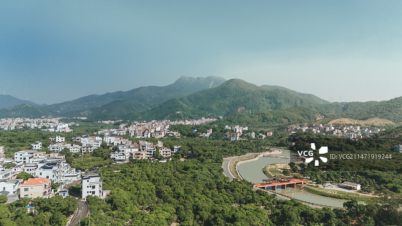 广东省茂名市高州市根子镇桥头村图片素材