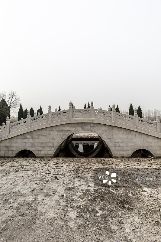 山东济宁明鲁王陵（明鲁王墓）：内御桥图片素材