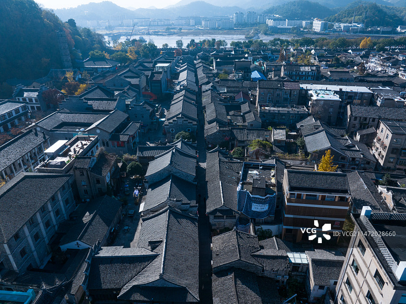 台州府城紫阳老街图片素材