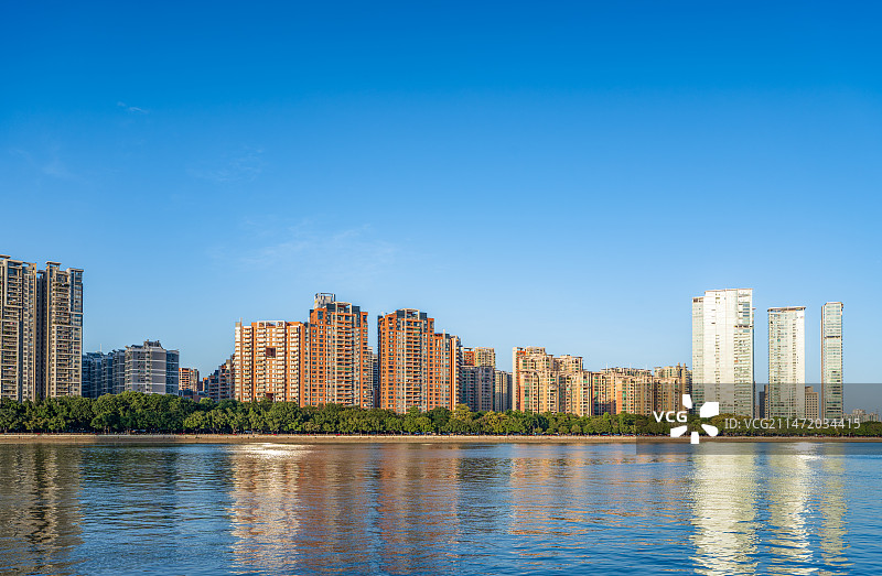 城市建筑房地产小区图片素材