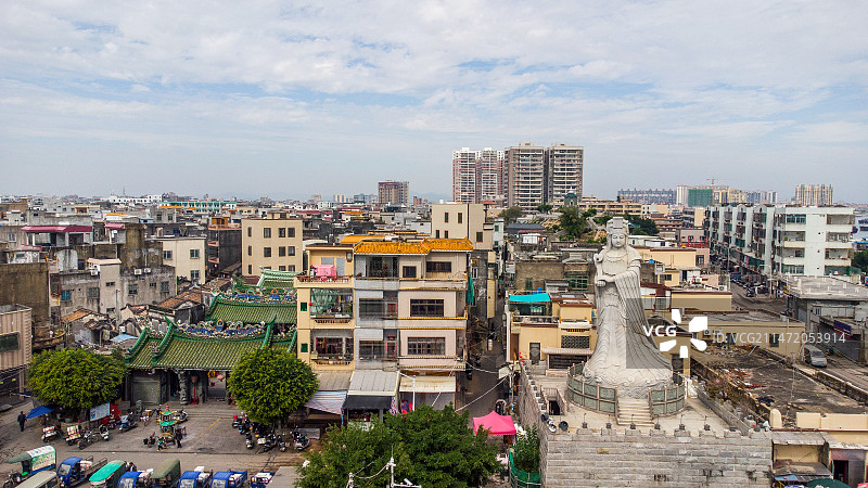 广东省汕尾市陆丰市甲子镇天后宫妈祖环境图片素材