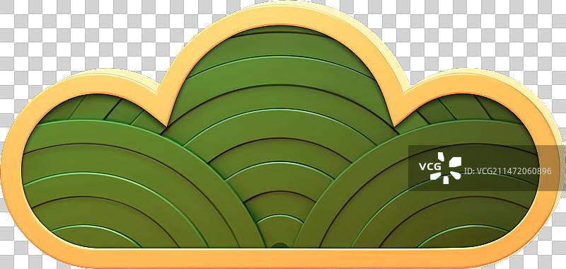 3D日本松叶符号装饰图片素材