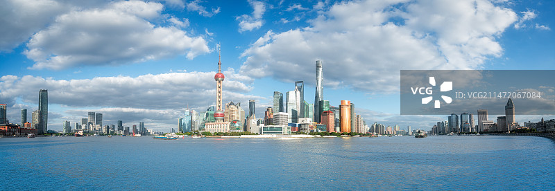 上海外滩陆家嘴建筑全景图片素材