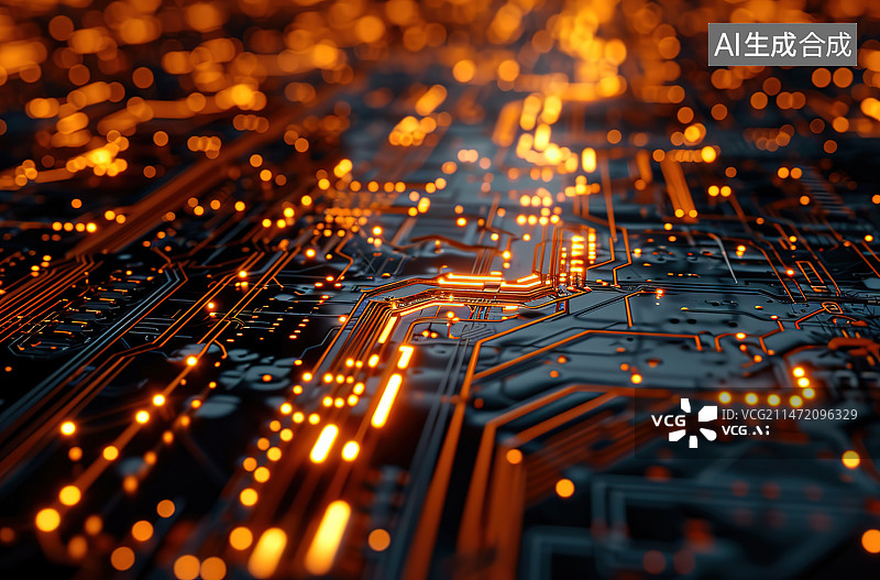 【AI数字艺术】计算机设备全帧拍摄图片素材