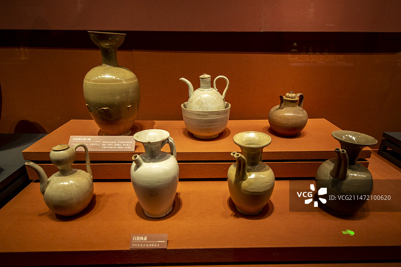 湖南省博物院“三湘历史文化陈列”展：展厅一角图片素材
