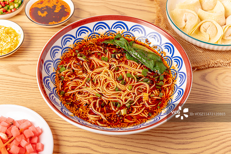 重庆红油小面图片素材