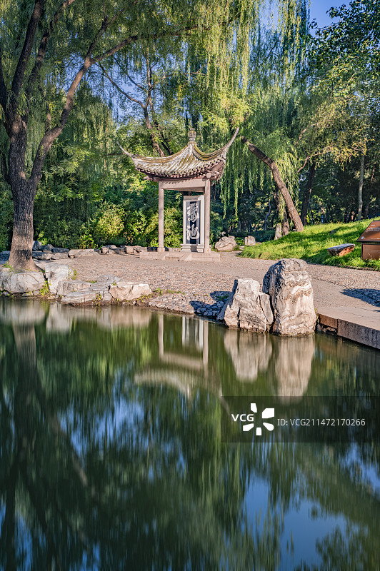 北京陶然亭公园风景图片素材
