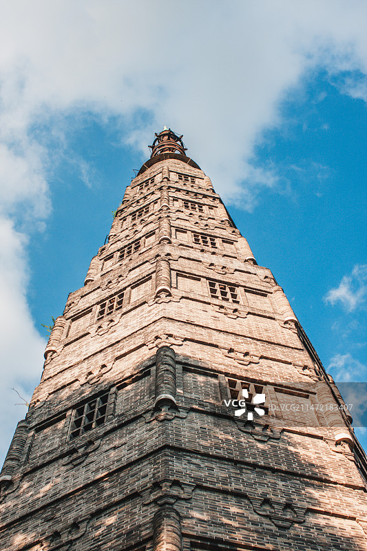 杭州宝石山保俶塔图片素材