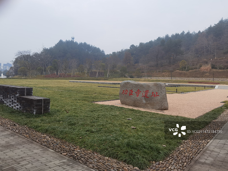 杭州临安功臣寺遗址图片素材