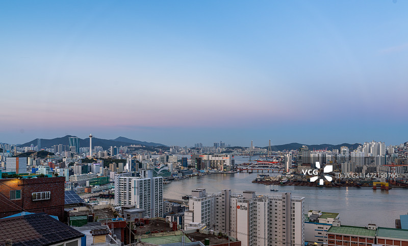 韩国城市风光图片素材