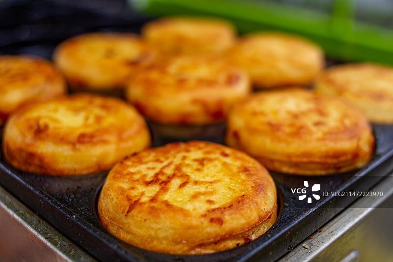 四川省绵阳市夜市美食小吃，烟火气图片素材