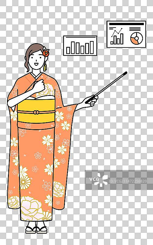 新年和成人节的初诣图片素材