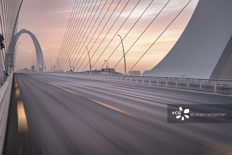 桥梁公路车道背景风景图片素材