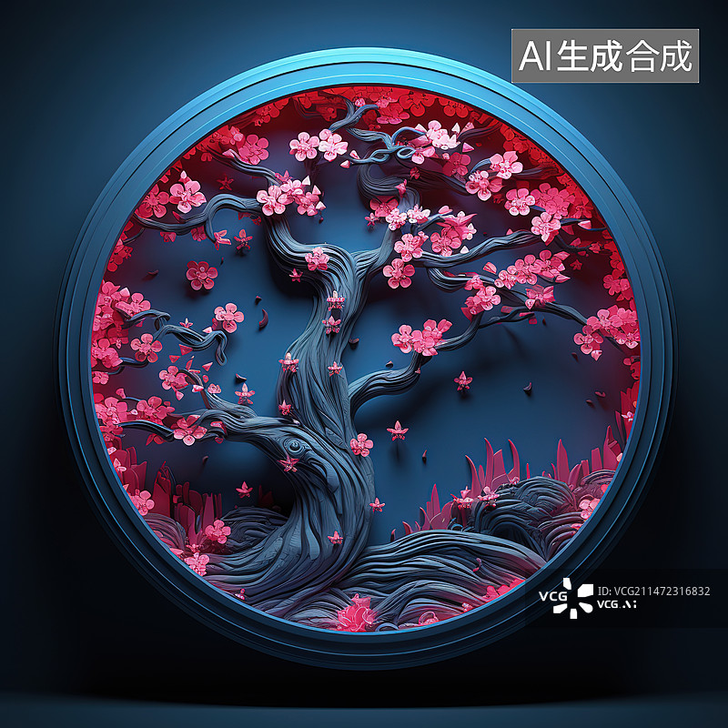 【AI数字艺术】传统中式建筑与装饰图片素材