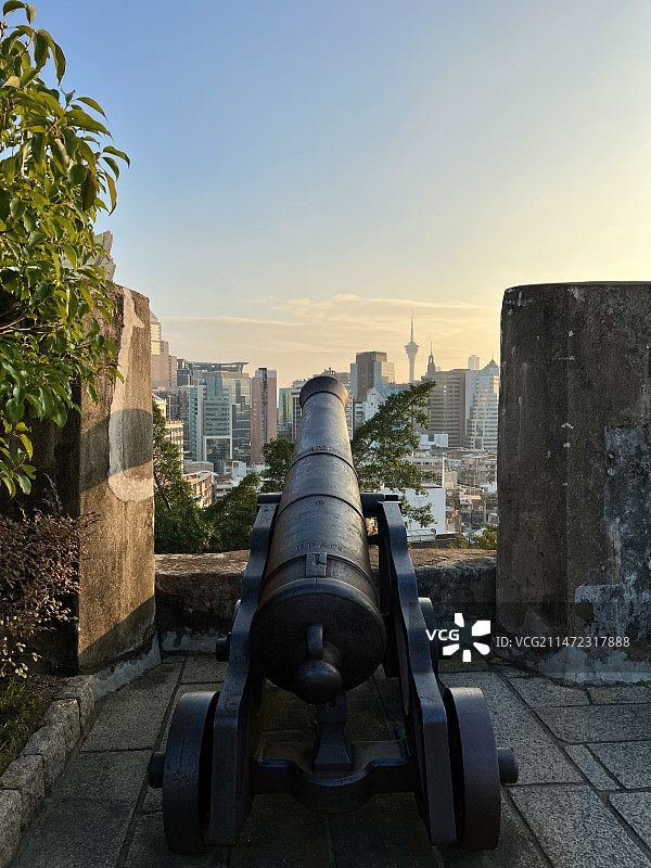 澳门大炮台图片素材