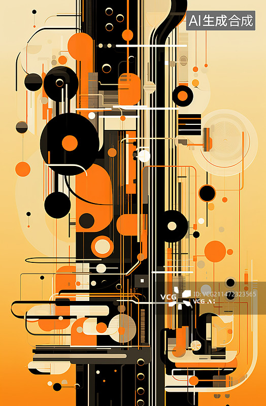 【AI数字艺术】抽象奥运体育项目举重图片素材