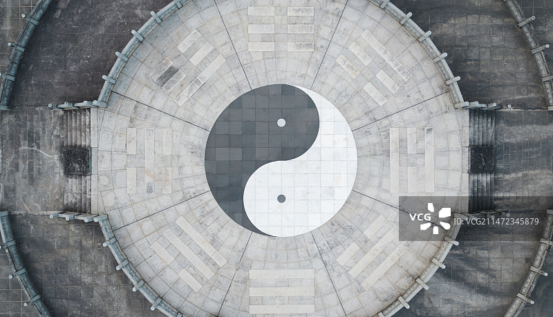 杭州东方文化园太极坛图片素材