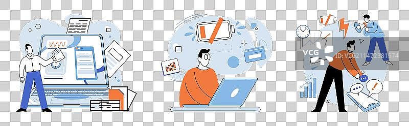 识别和解决弱点的低能量图片素材