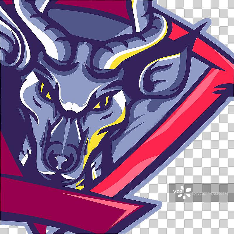 电竞Logo：瞪羚图片素材