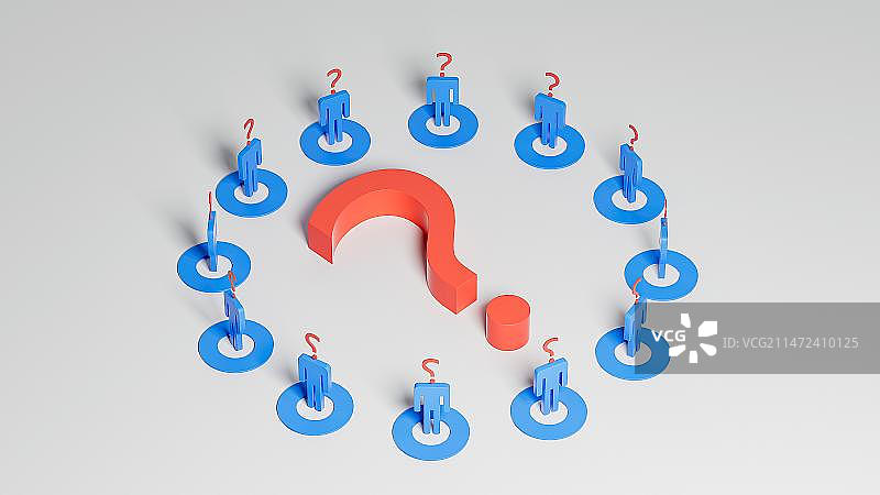 迷茫的人图片素材