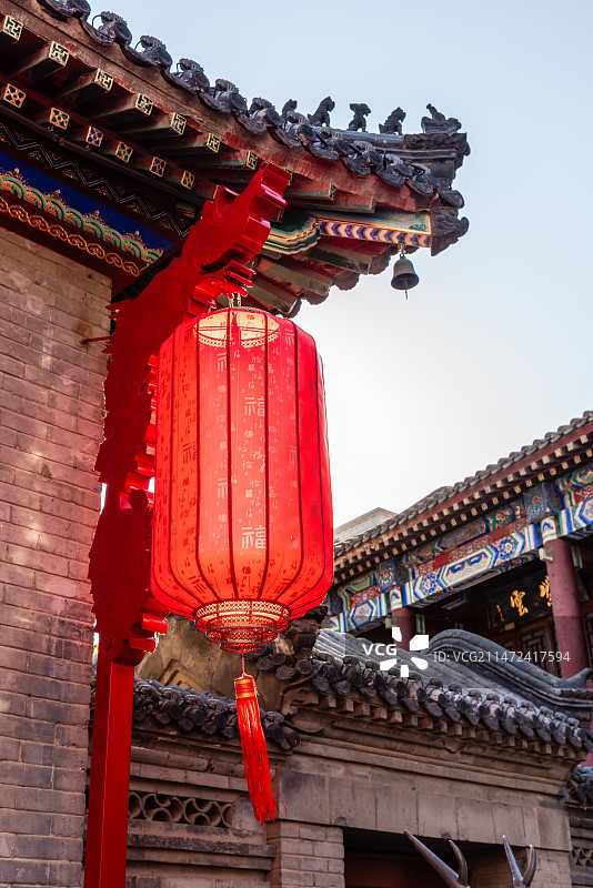 中国天津勅建天后宫古建筑图片素材