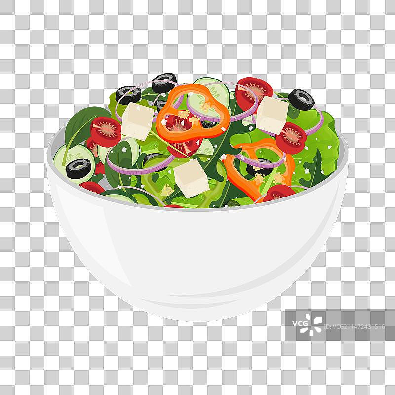 碗里的超级食物沙拉图片素材