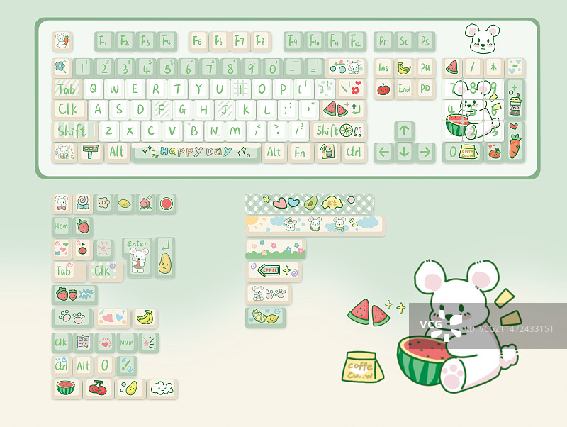 原创键盘图片素材