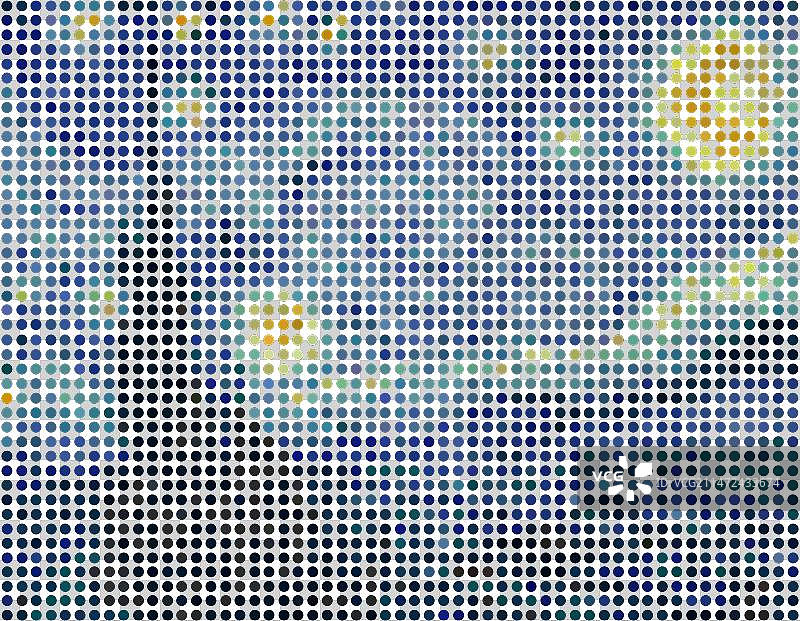 点状艺术背景图片素材