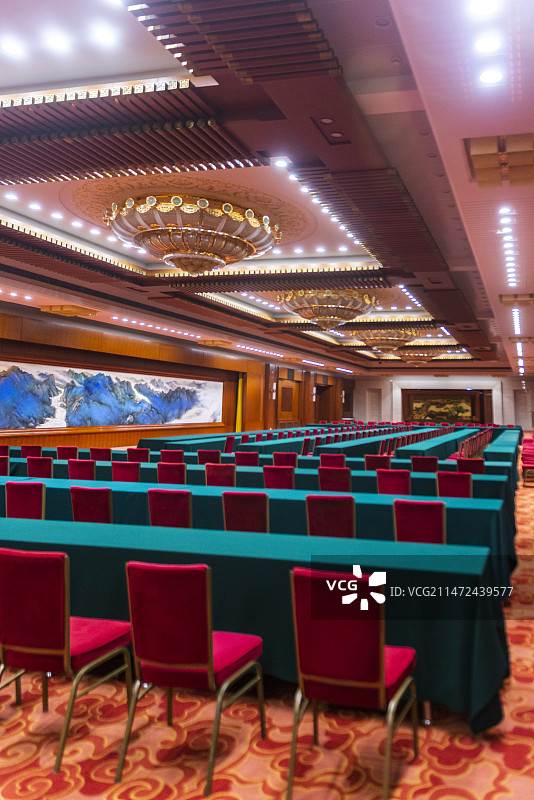 人民大会堂东大厅会议室图片素材