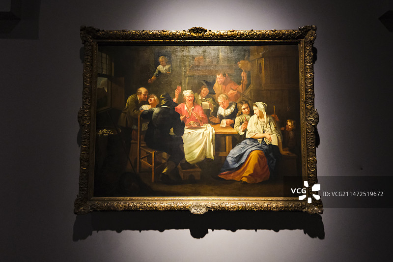 广东省深圳市南山博物馆对望与凝视 ——东京富士美术馆珍藏西方人物画展精品油画图片素材