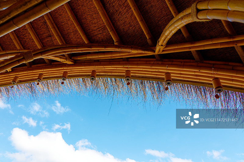 海南五指山热门美丽乡村毛纳村美丽风光图片素材