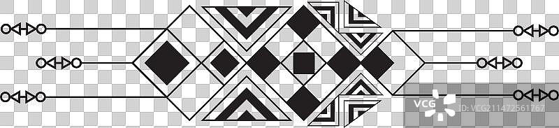 几何部落风条纹图片素材