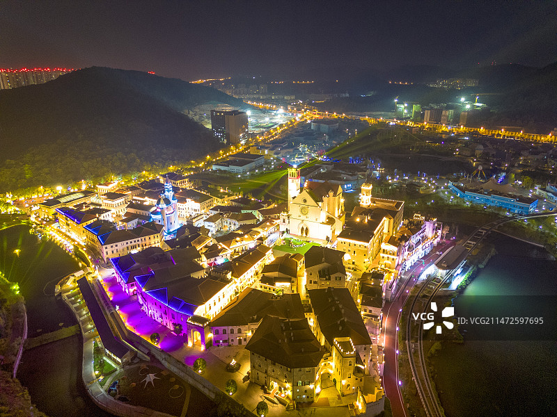 长沙华谊电影小镇图片素材