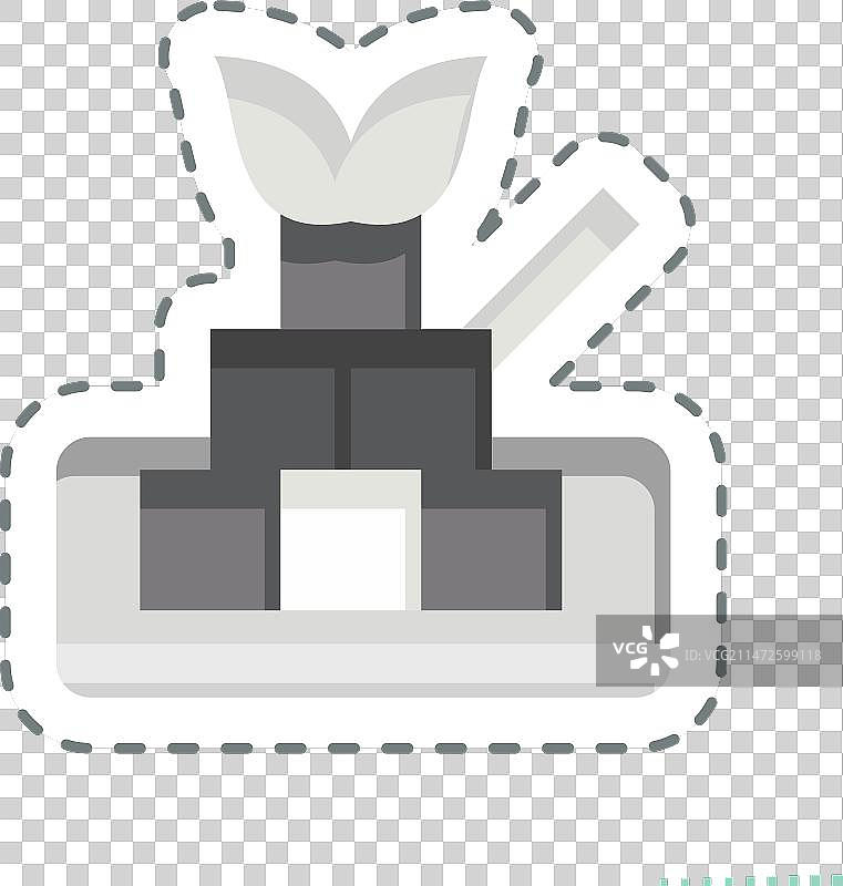 土耳其软糖线条贴纸图片素材